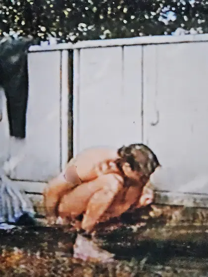 maso Slave Guy outdoor in public stuffing Anal