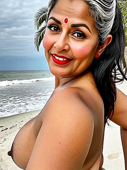 Mature Bangladeshi Khadija wants to show her pussy