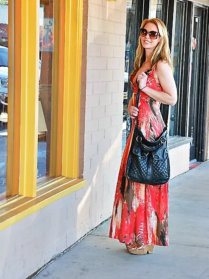 Michelle upskirt in public