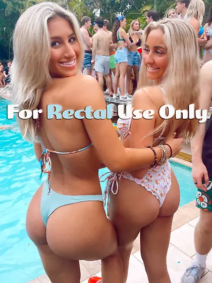 For rectal use only