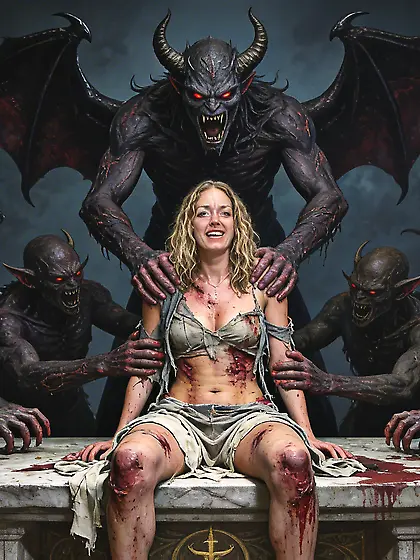 An offering to Satan