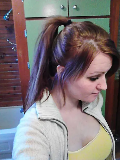 freaky pregant chick