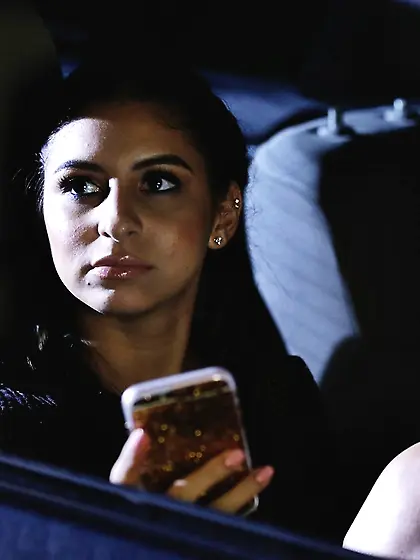 Lustful young brunette with pigtails picked up a guy and fucked