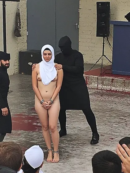 Prisoner of war being executed