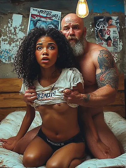 Breaking in a captive nigger