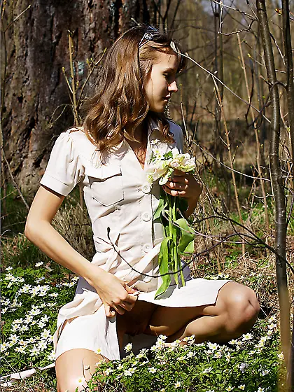 Skinny pussy close up