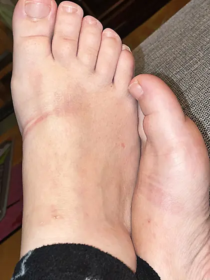 Amateur footfetish