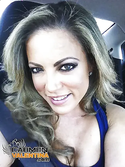 Carmen loves taking slutty cell phone pics