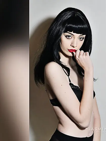 Teen tiny tits strap on