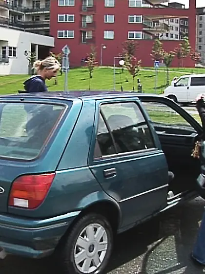 Guy fucks fresh boobed