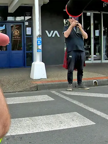 Public erection WNBR exhibitionist boner 24