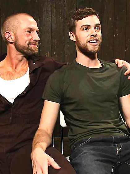 Guys beards ready rough