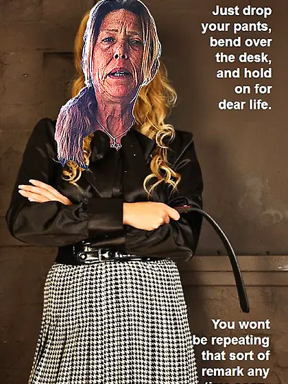 naughty dooodle gets spanked by nana