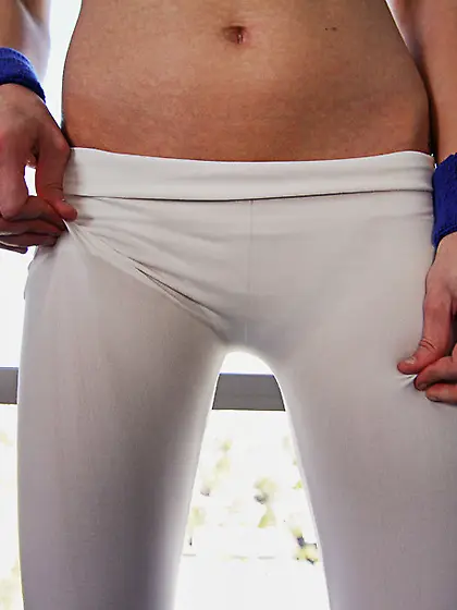 Blonde freshie long sock