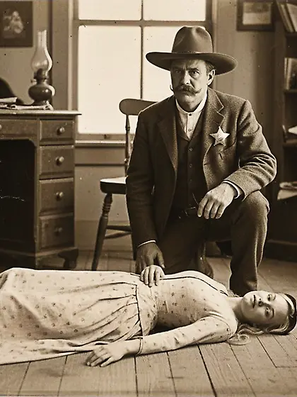 Film Noir Crime Scene