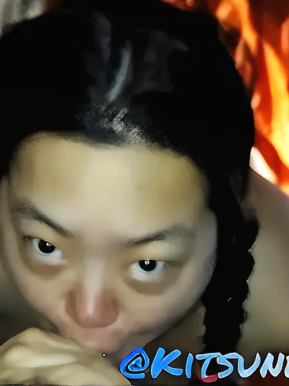 Fat Asian Slut KitsunePhantasy Sucking Cock