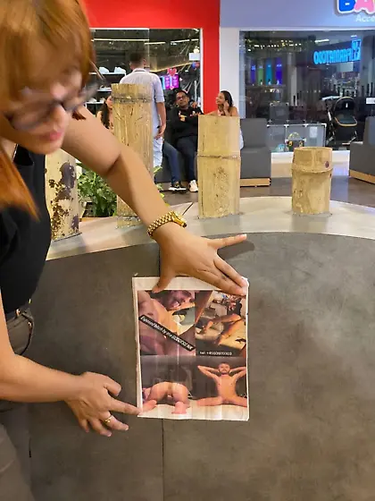 Cruel girl exposing her ex public