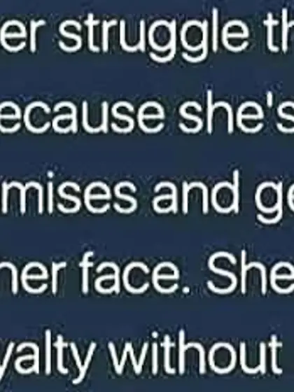 Relatable words or whatever.