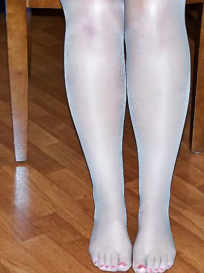 My stockings bi-otches! Comment and ill post more!