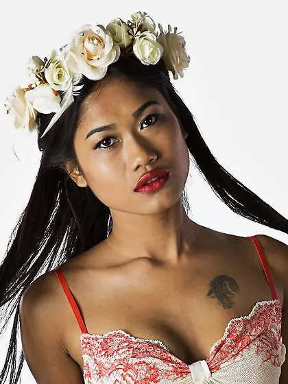 Real big tit asian teen