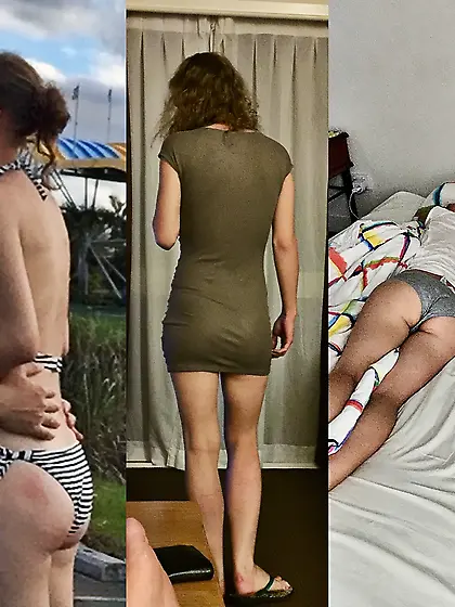 When she was younger.  GF 20yo expose