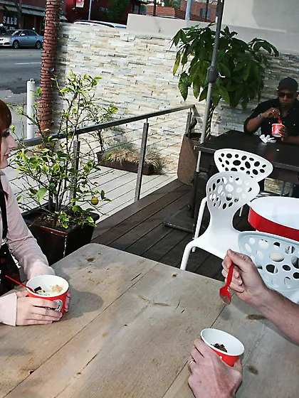 Luscious Violet Monroe enjoys deep oral and hardcore interracial