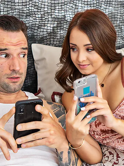 Lexi Aaane gets eaten out and shagged by tattooed French dude