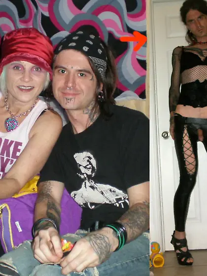 Exposed sissy cd meth slut,  brian