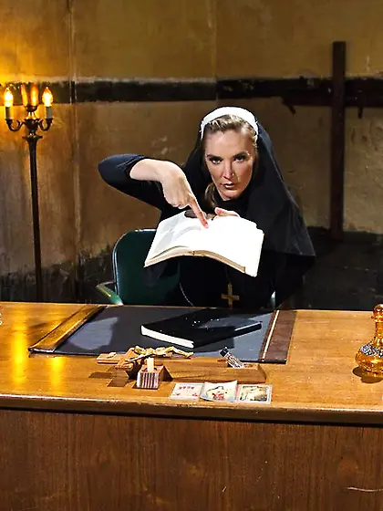 Unbelievable lustful actions by nuns in the...