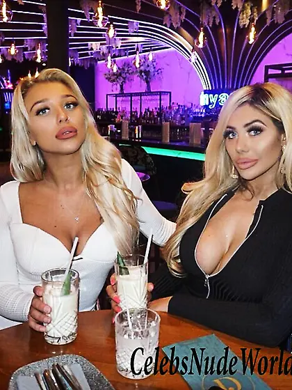 Chloe Ferry & Bethan Kershaw Cleavage