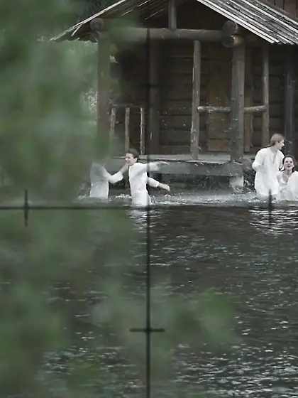 Sniper officer Smersh - original scene