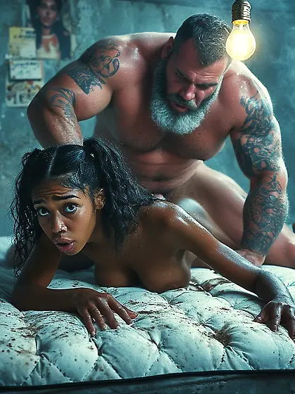 Breaking in a captive nigger