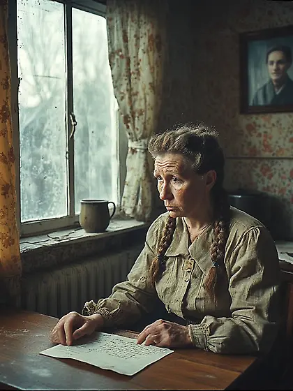 When father left the house,  Mom and I grew closer