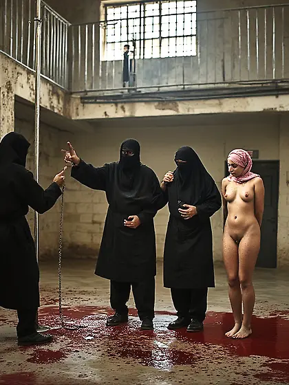 Prisoner of war being executed