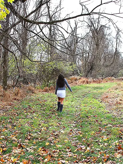 Model brunette amateur