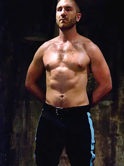 Asian master assistant punishing