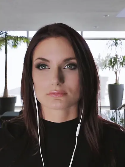 Sophia Laure rewards her lover with a deep blowjob before gettin