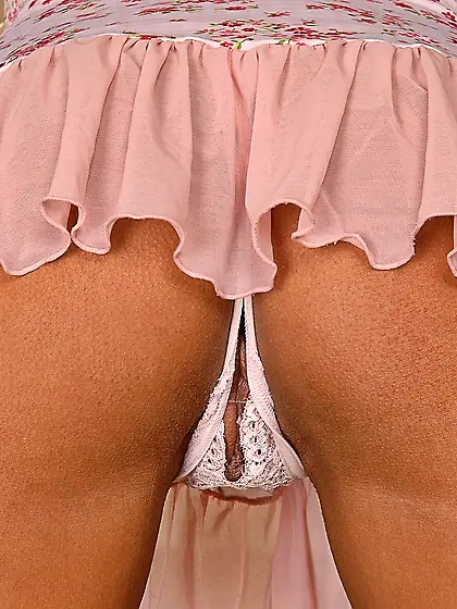 Panty girl Maya Bee gets heavily penetrated and cummed over with