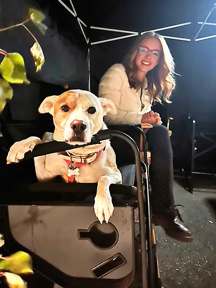 Sydney Sweeney - Madame Web bts - 2/14/24