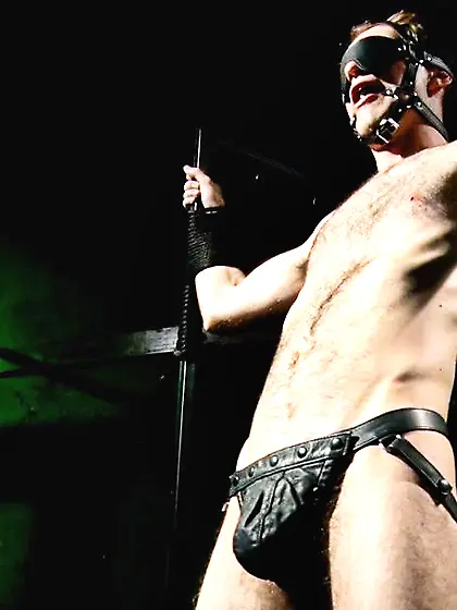 Young dude lets older