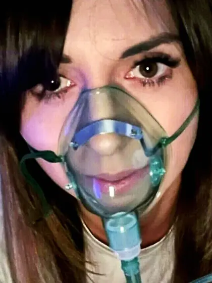 Oxygen Mask Girl