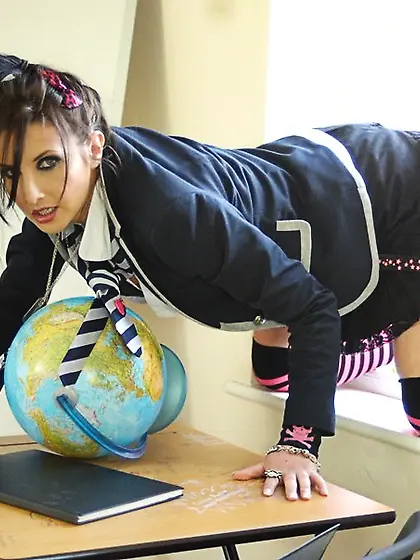 Unruly coed breaks schools