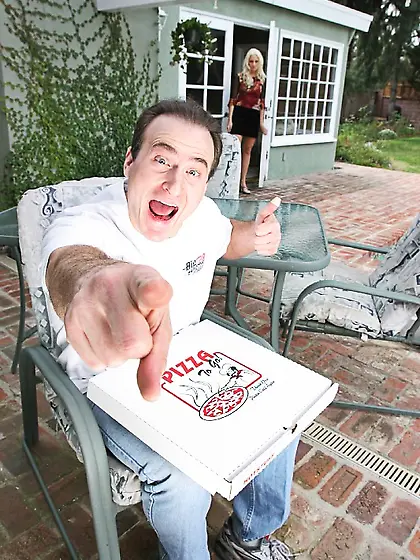 American horny pizza guy