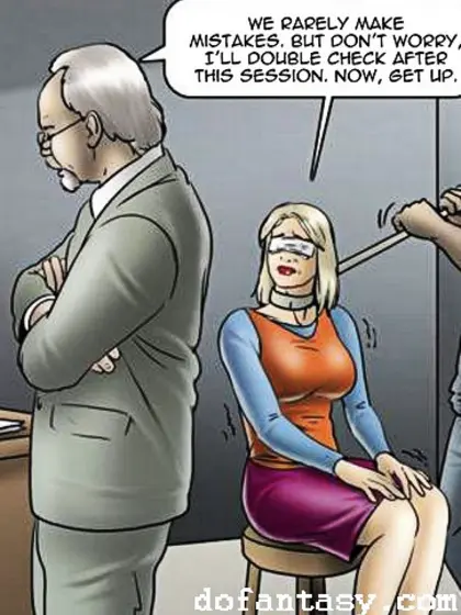 Wife blindfolded tricked bdsm