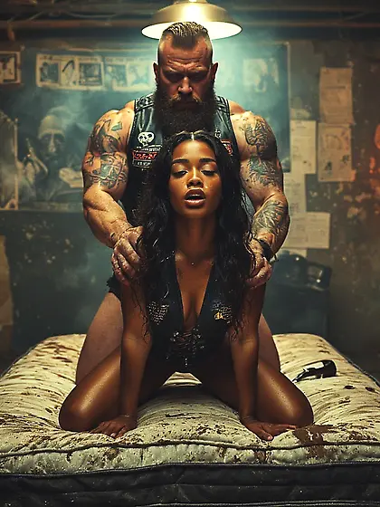 Breaking in a captive nigger