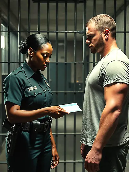 Submissive nigger correctional officer