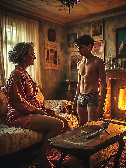 When father left the house,  Mom and I grew closer