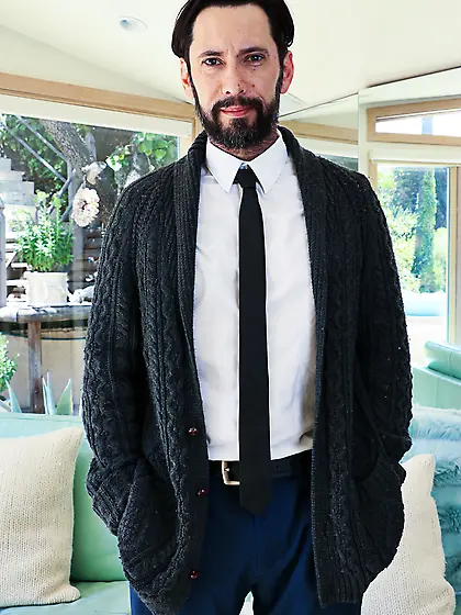 Gal's strap-on and cock DP and pussy pinching