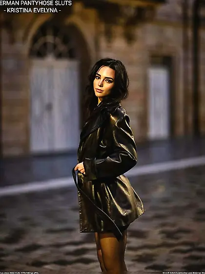 German pantyhose slut Kristina Evelyna