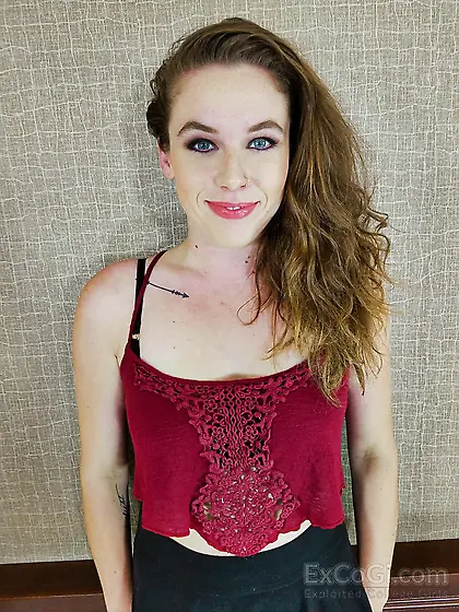 Experienced cute teen blowjob